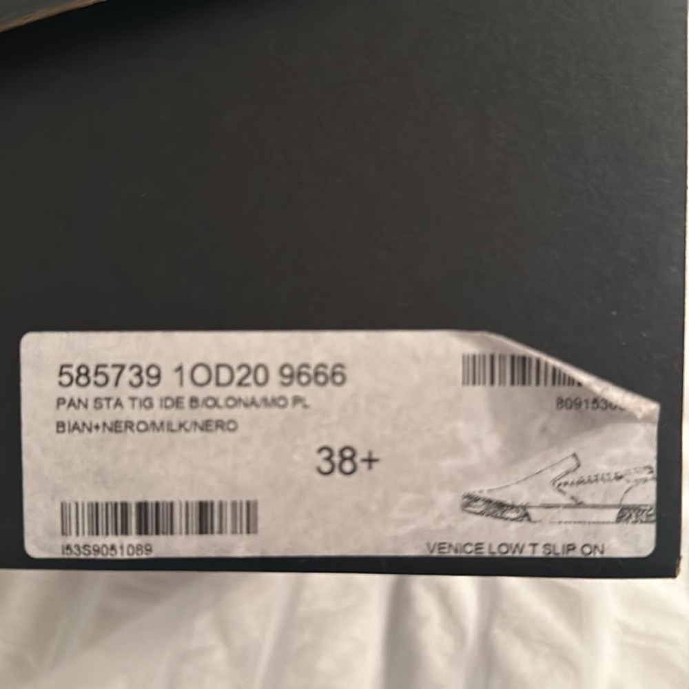 Saint Laurent Venice Slip on Sneaker - Zebra - Picture 11 of 11